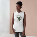 Artist Women's White Tank Top 'Art Lives in Her Bones' XS-XXL Tank Top Faith2Print.