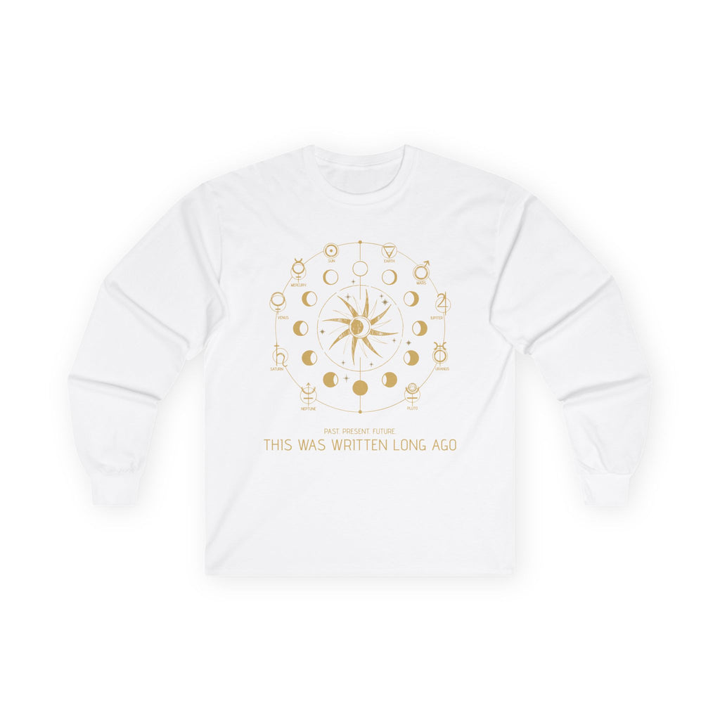 Celestial Women's Long Sleeve Tee, Astrology Shirt, Gift for Astrology Lovers