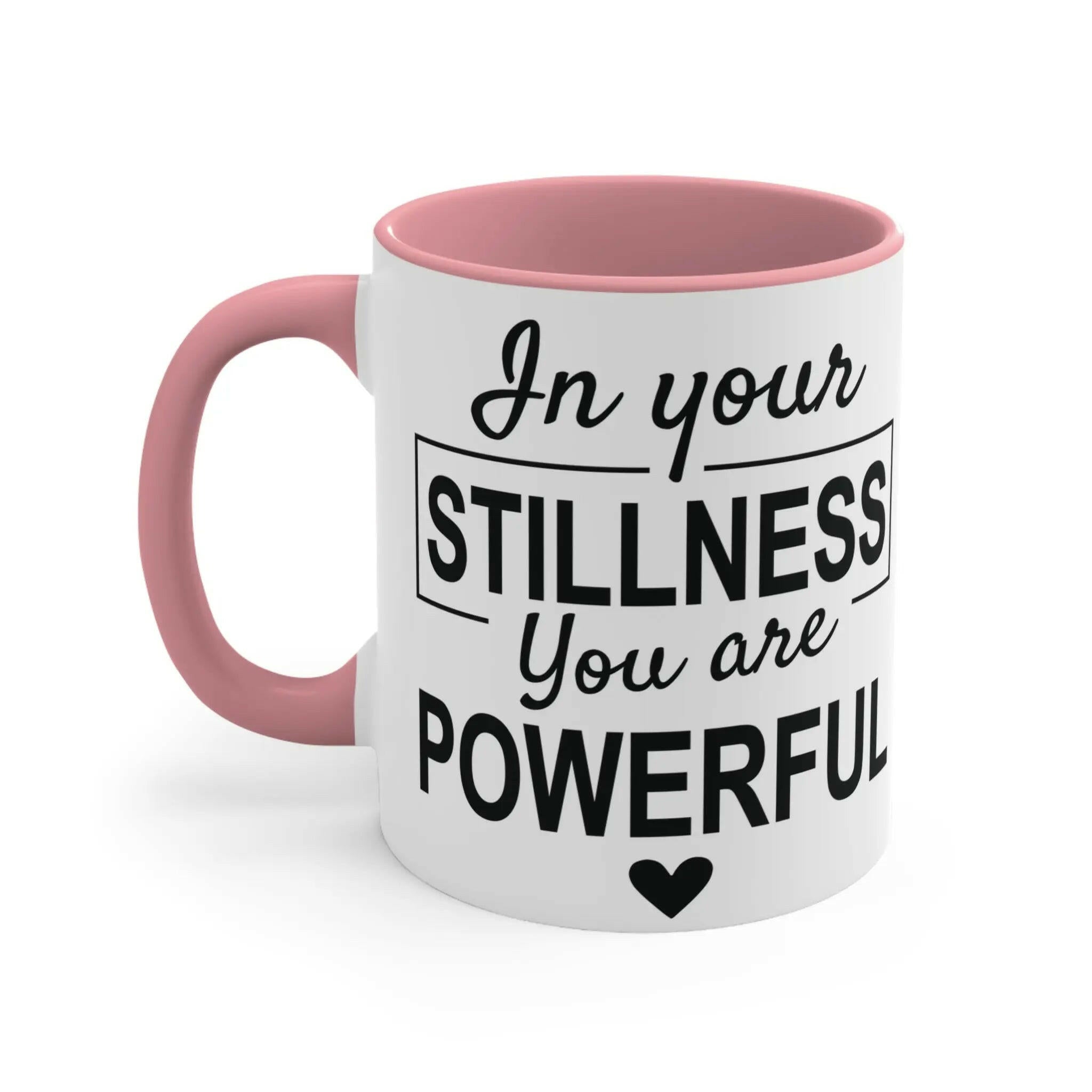 Empowering Stillness Mug, Motivational Coffee Cup 11oz Mug 1133749590074242986_2048