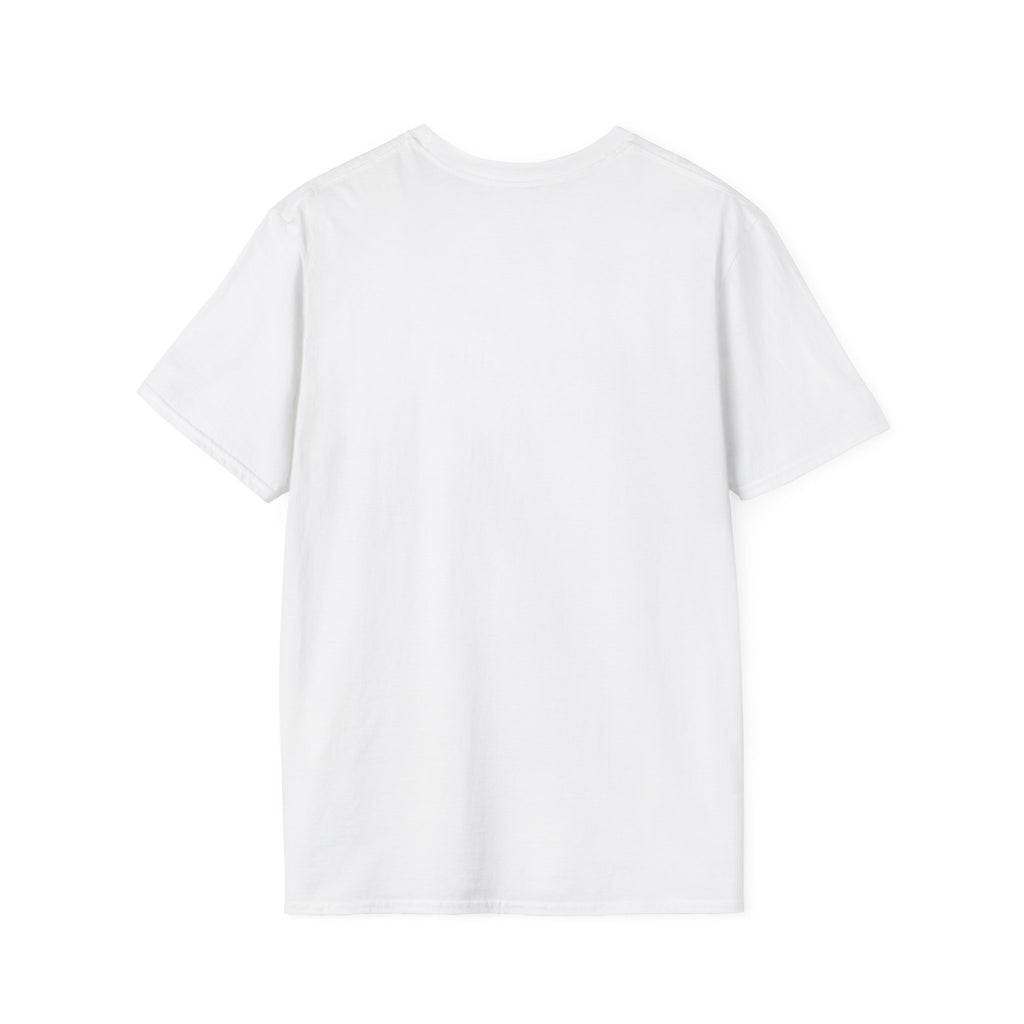 Dad Favourite People Men's lightweight T Shirt plain white back view softstyle cotton casual fit breathable design