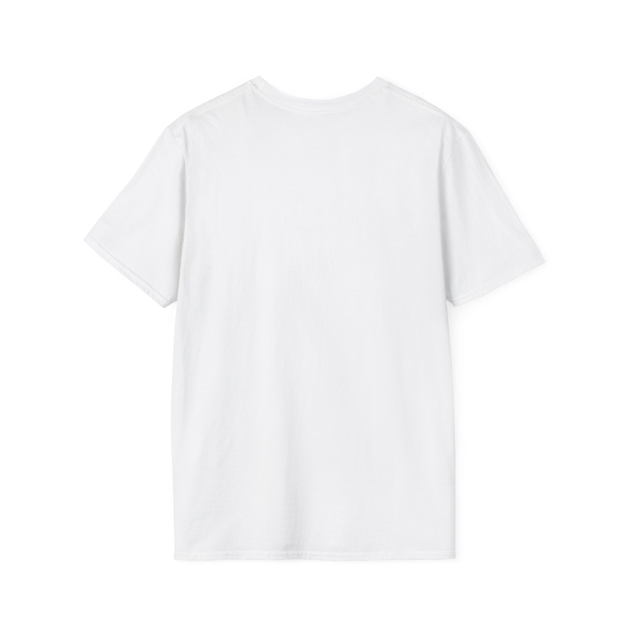 Dad Favourite People Men's lightweight T Shirt plain white back view softstyle cotton casual fit breathable design