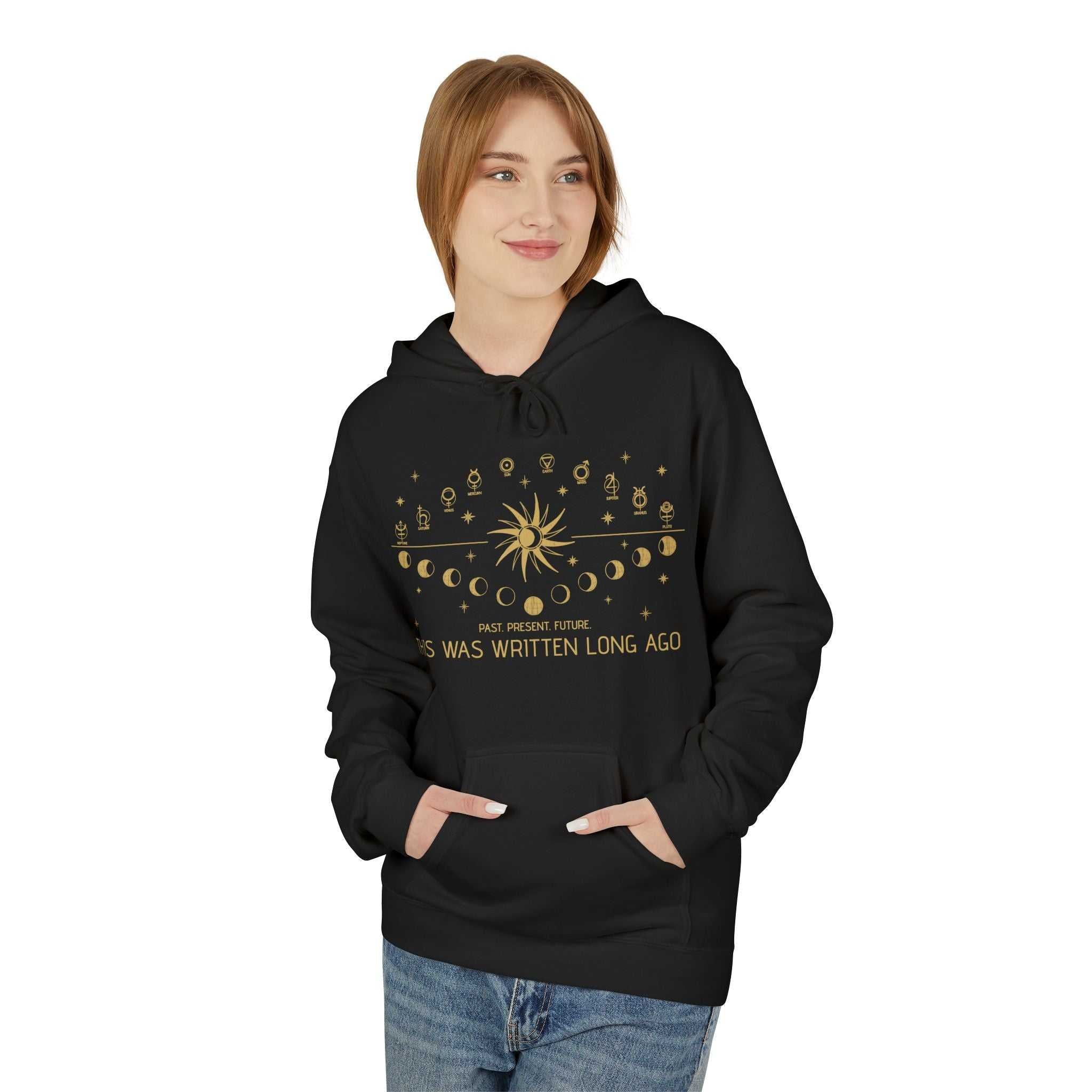 Bohemian Lunar Fleece Hoodie - Cozy Unisex Sweatshirt, Celestial Gift for Astrology Lovers, Perfect for Casual Wear, Great for Fall or [...]