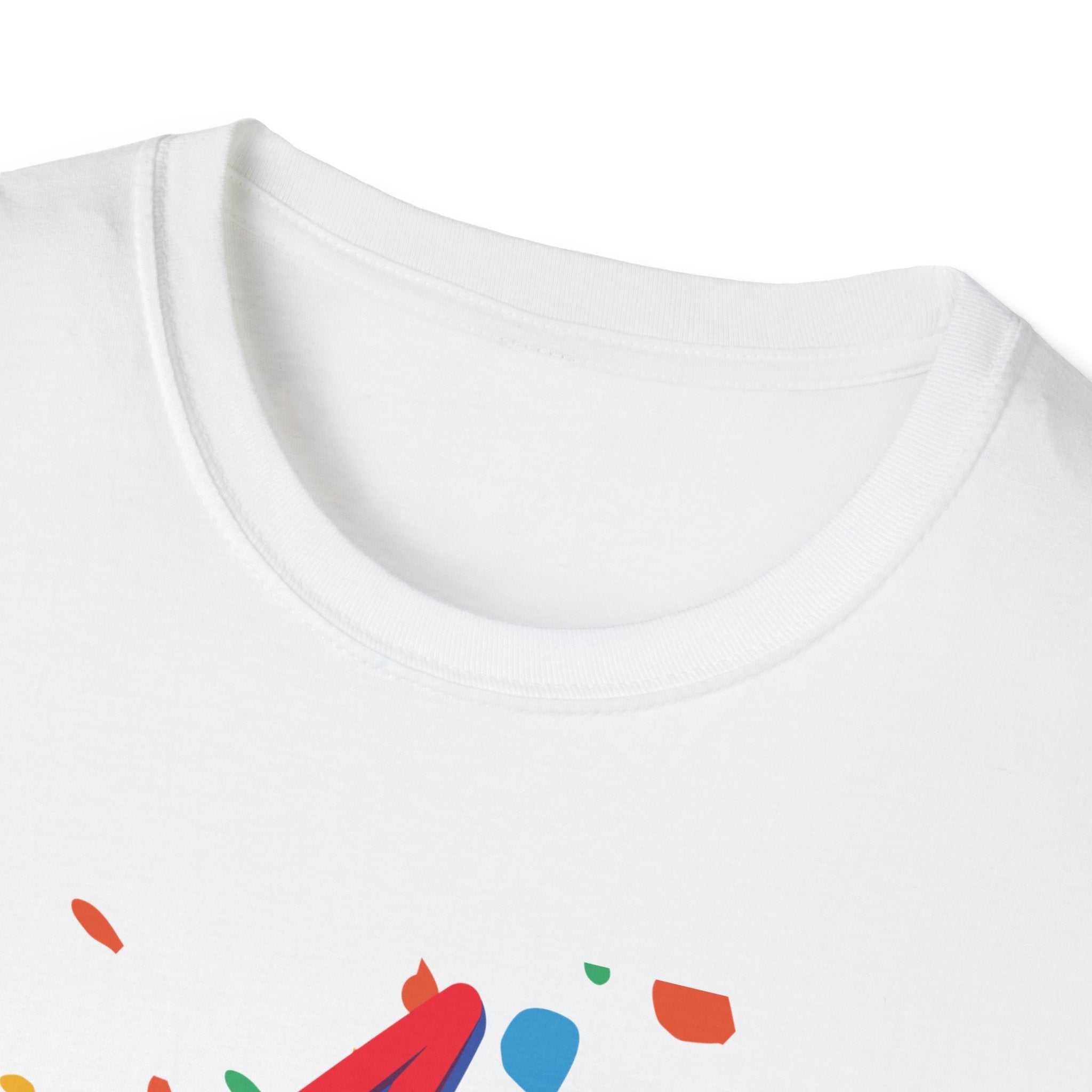 Colourful SkaterT-Shirt for Skateboard Lovers