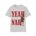 Funny Graphic Tee - Yeah Nah Unisex Softstyle T-Shirt | Casual Wear, Gift for Friends, Summer Outfits, Humor Apparel, Quirky Fashion