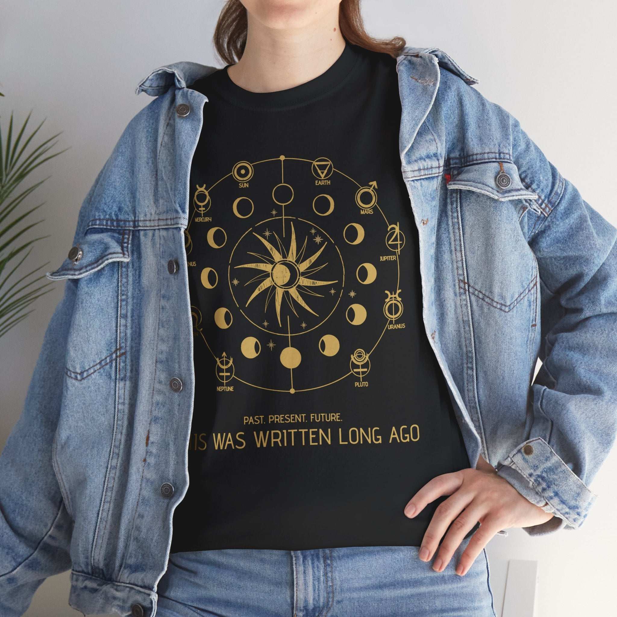 Celestial Moon Phase Astrology Tee