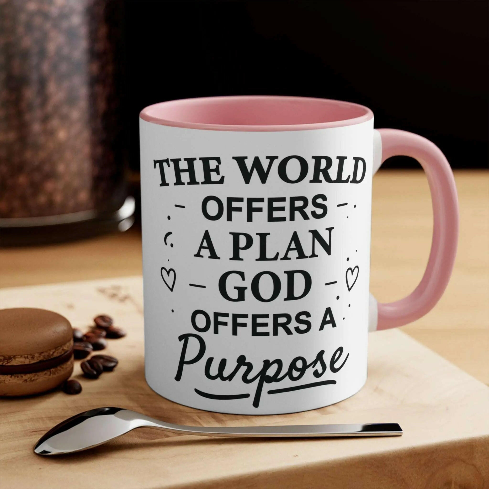 God's Plan Faith based Coffee Mug 11oz 11oz Pink Mug 12285094007282909833-2048-_4