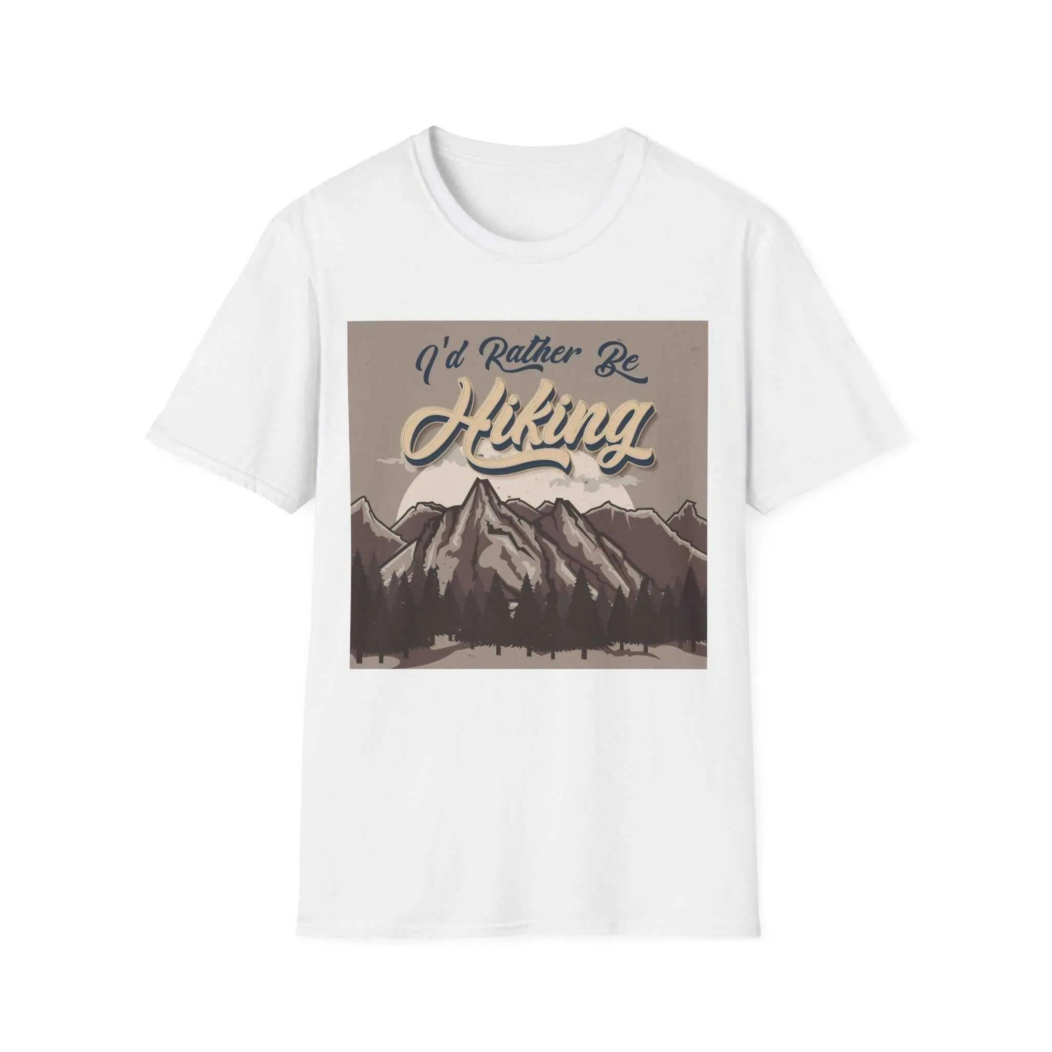I'd Rather Be Hiking Men's Softstyle T-Shirt T-Shirt 1247247656610531729-2048-_3