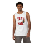 Yeah Nah Unisex Aussie Bogan Humour Tank | AS Colour Unisex Barnard Gym Singlet – Australian Made