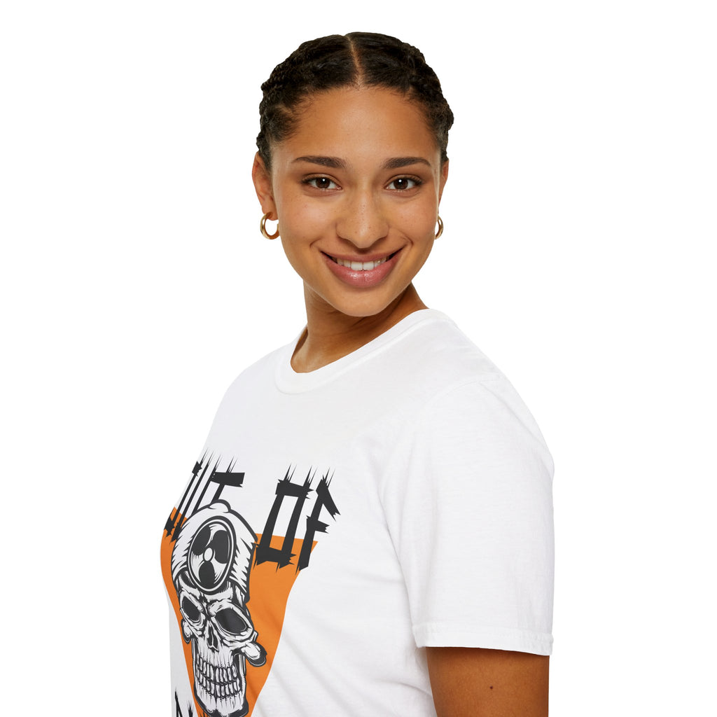 Out of Range Men's Skull T-Shirt - Faith2Print