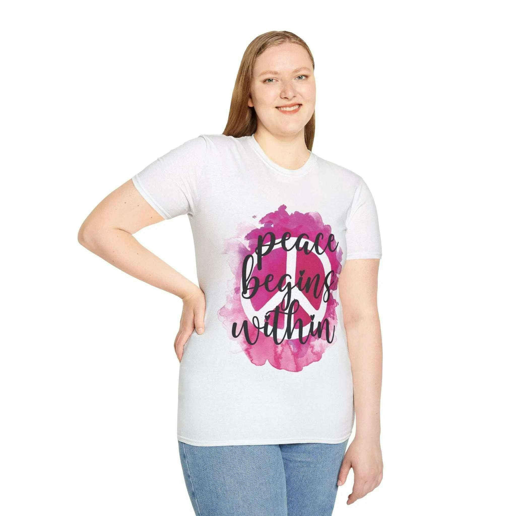 Peace Begins Women's Within T-Shirt
