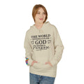 Inspirational Fleece Hoodie - Softstyle Unisex Pullover with Motivational Quote, Cozy Gift for Him/Her, Casual Wear, Faith-Based Clothing - Faith2Print