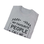 Dad Favourite People Men's lightweight T Shirt