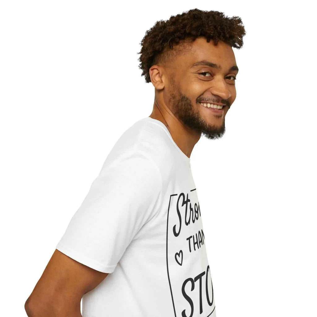 Unisex Inspirational T-Shirt - "Stronger than the Storm"