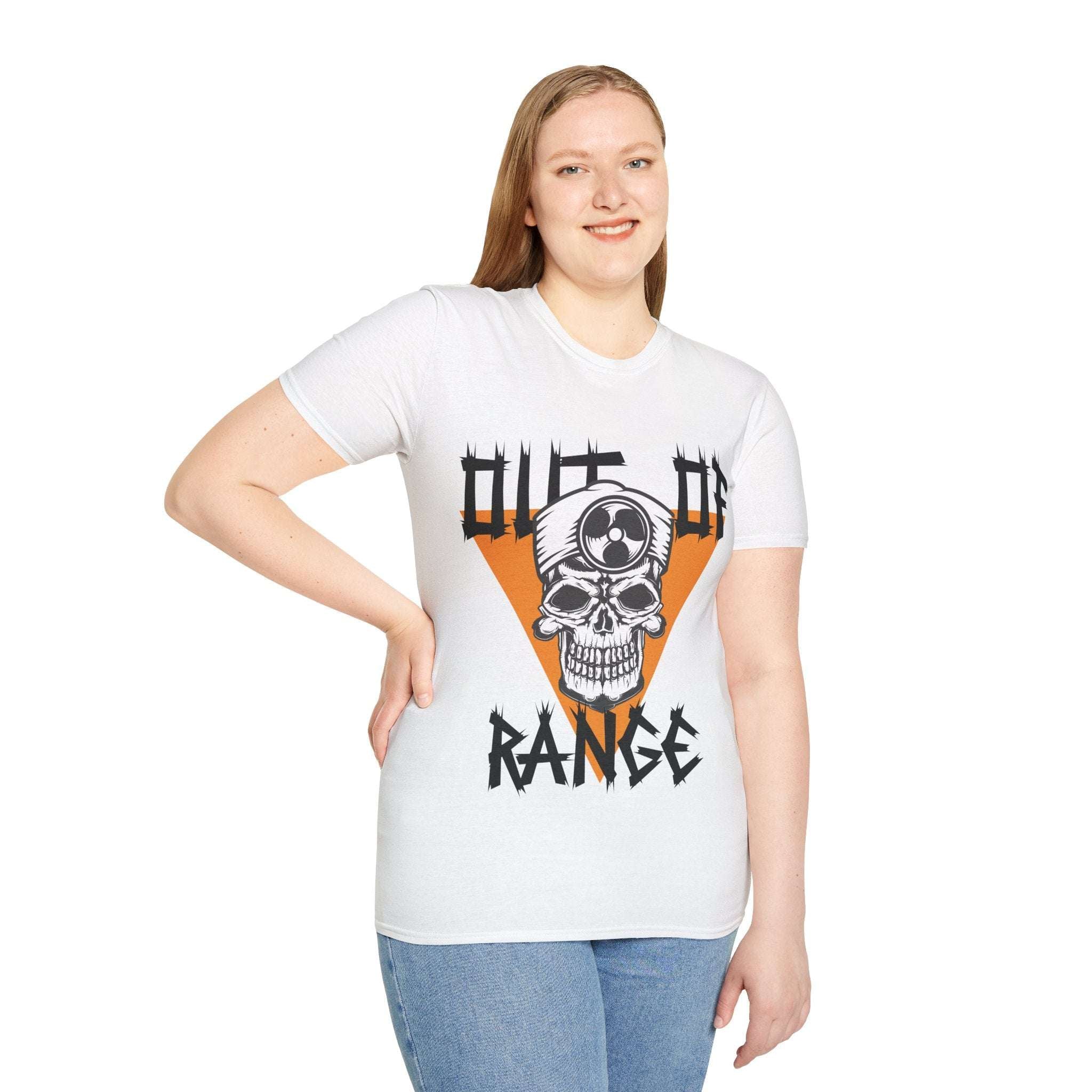 Out of Range Men's Skull T-Shirt