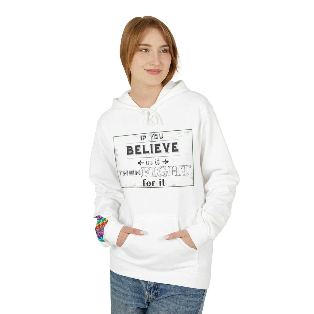 Inspirational Message Hoodie: Cozy Motivational Layer, Ideal Gift for Friends & Family, Perfect for Chilly Days & Celebrations, [...] - Faith2Print