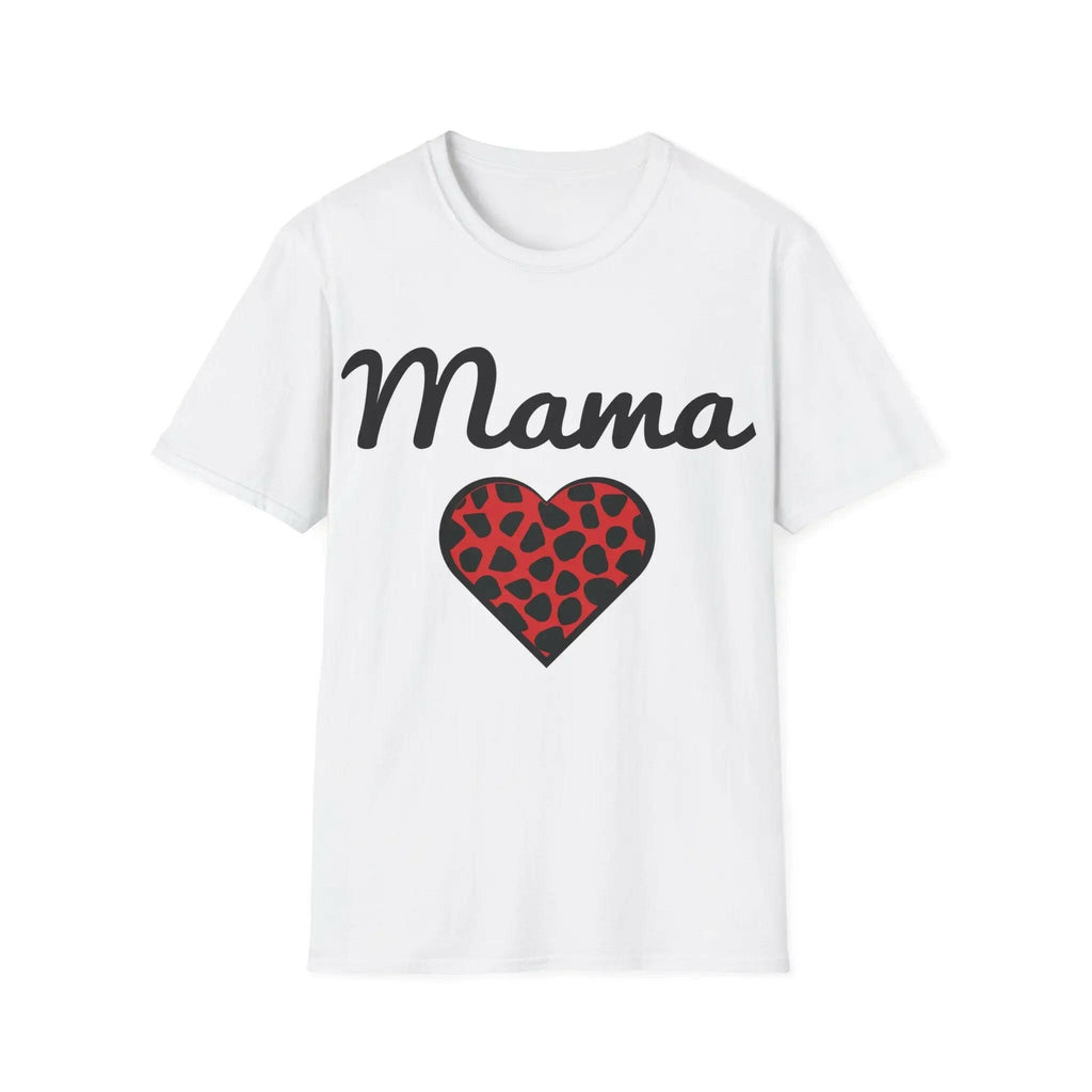 Mama Heart Lightweight Cotton Tee T-Shirt 14400234518342994598_2048