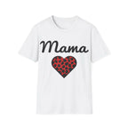 Mama Heart Lightweight Cotton Tee T-Shirt 14400234518342994598_2048