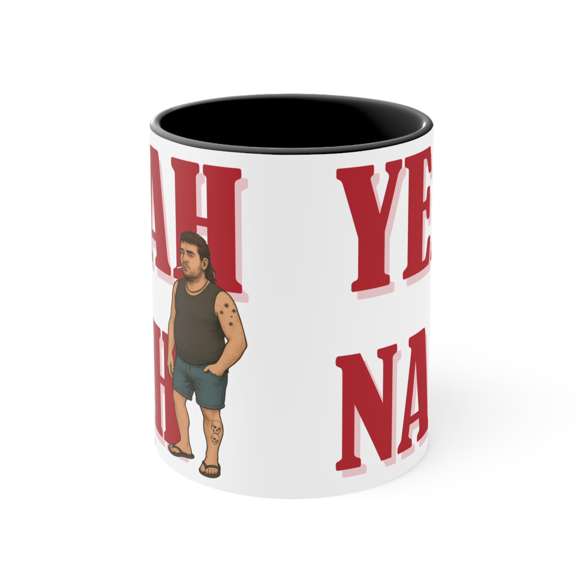 Funny Character Bogan Aussie Humour Mugs