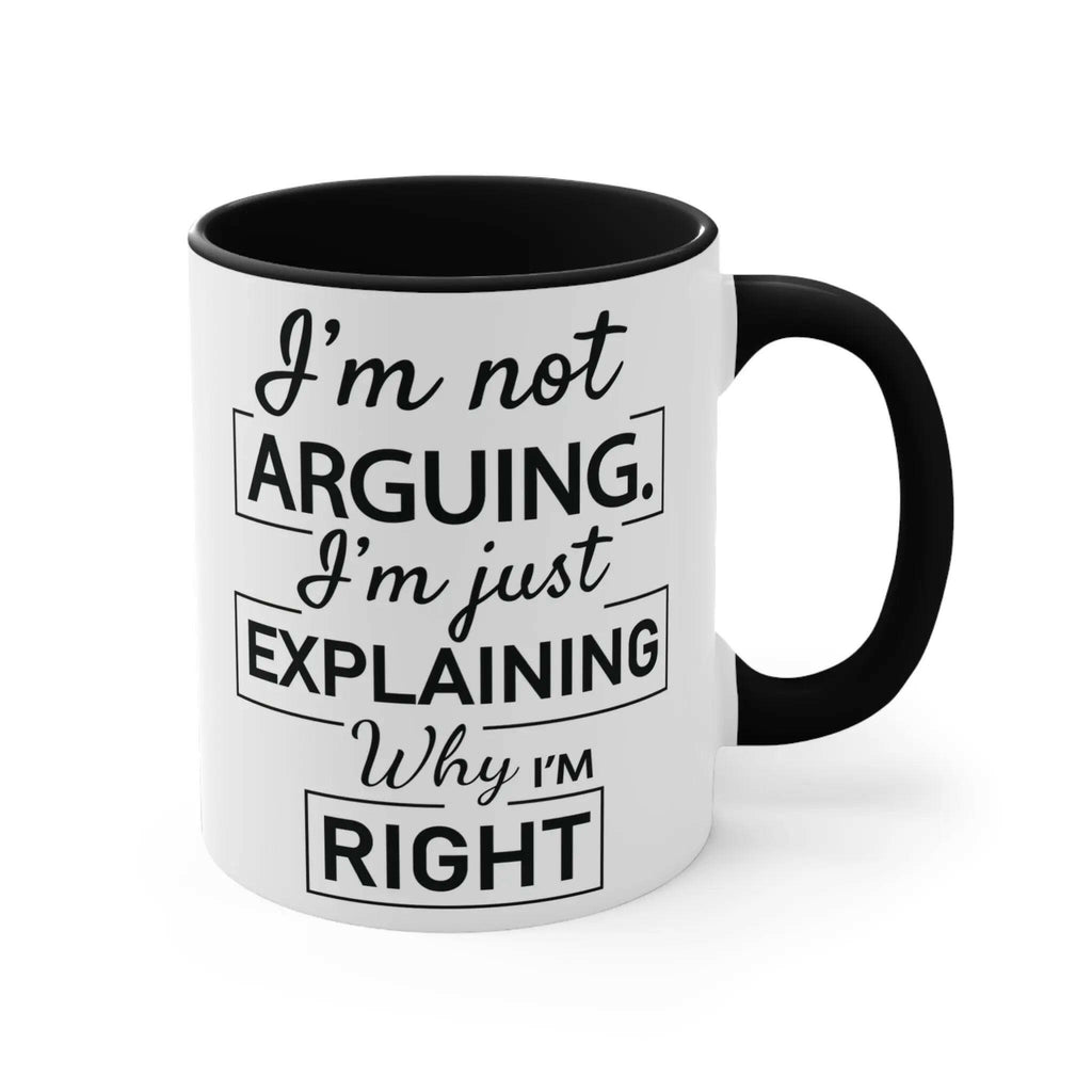 Fun Coffee Cup for Debate Lovers, 11oz Ceramic Mug Mug 14447341735706493956_2048