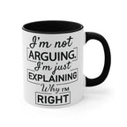 Fun Coffee Cup for Debate Lovers, 11oz Ceramic Mug Mug 14447341735706493956_2048