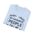 Dad Favourite People Men's lightweight T Shirt