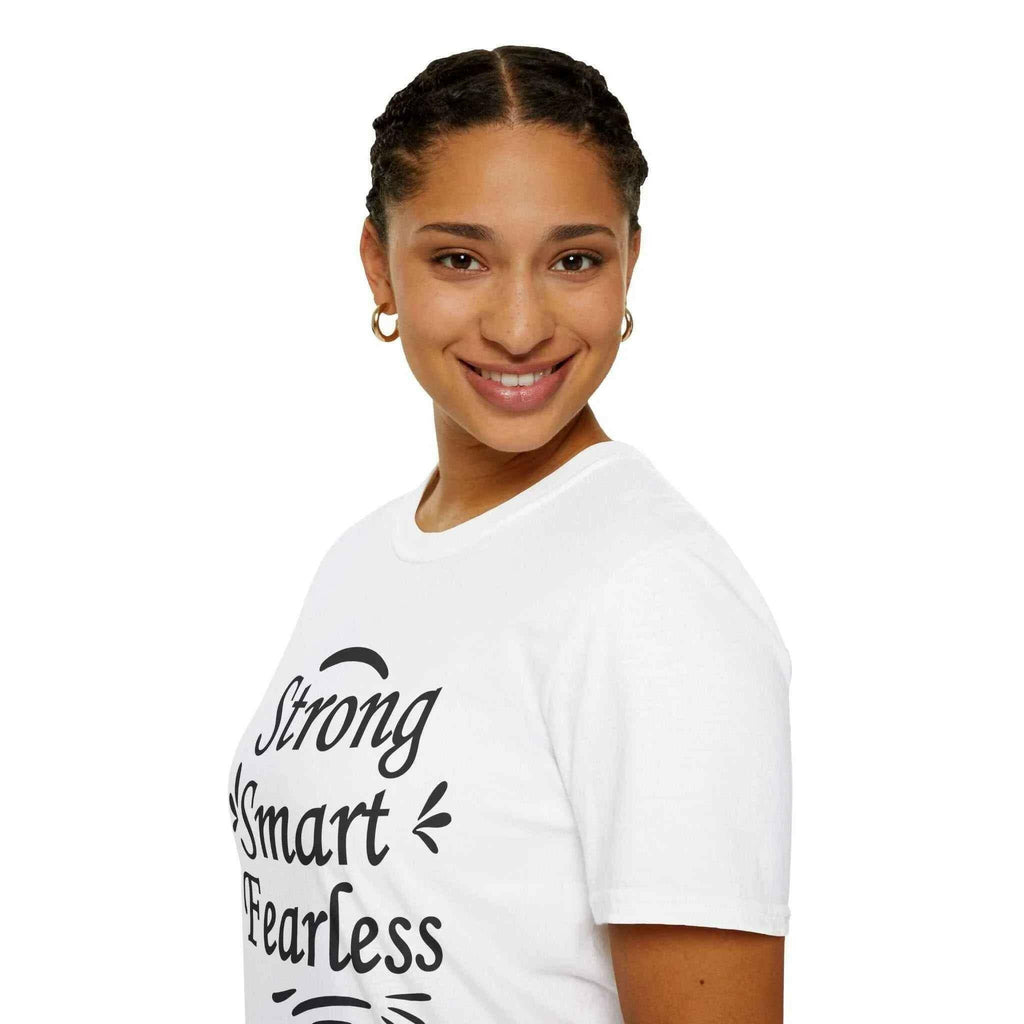 Strong Smart Fearless Unisex Softstyle Cotton Tee