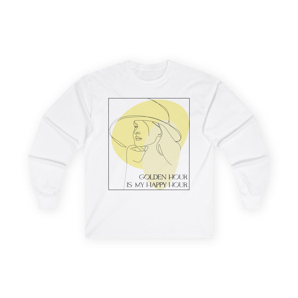 Golden Hour Women's Long Sleeve Tee Long-sleeve Faith2Print.