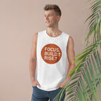 Barnard Inspirational Tank Top, Focus Build Rise Graphic Tank, Motivational Summer Wear Tank Top Faith2Print.