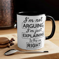Fun Coffee Cup for Debate Lovers, 11oz Ceramic Mug 11oz Black Mug 15778082579451573382-2048-_2