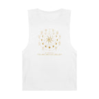 Celestial Graphic Tank Top, Astrology Inspired Unisex Tank, Bohemian Style Sleeveless Shirt, Zodiac Symbol Apparel, Festival Outfit