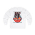 License to Grill Men's Long Sleeve Tee White Long-sleeve 15951674139870903386_2048