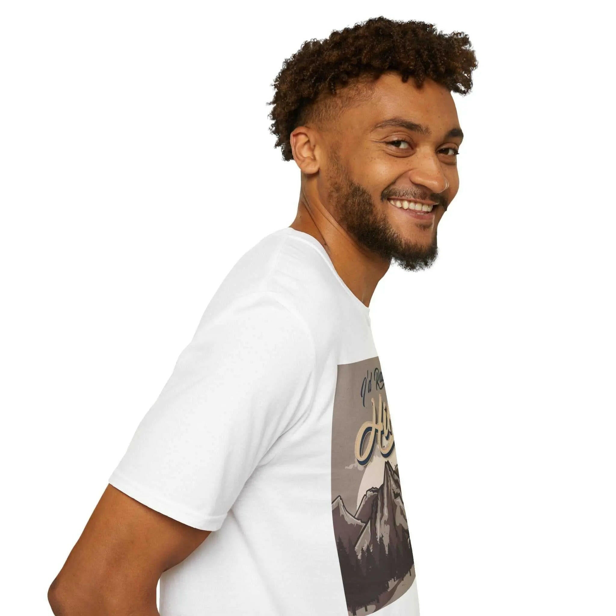 I'd Rather Be Hiking Men's Softstyle T-Shirt T-Shirt 16013042029505767441-2048-_2