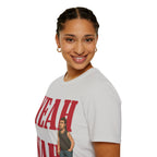 Funny Graphic Tee - Yeah Nah Unisex Softstyle T-Shirt | Casual Wear, Gift for Friends, Summer Outfits, Humor Apparel, Quirky Fashion