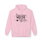 Inspirational Hoodie: Tomorrow Needs You Women's Hoodie - Unisex Midweight Fleece Sweatshirt - Faith2Print