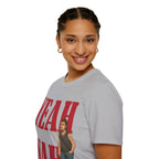 Funny Graphic Tee - Yeah Nah Unisex Softstyle T-Shirt | Casual Wear, Gift for Friends, Summer Outfits, Humor Apparel, Quirky Fashion