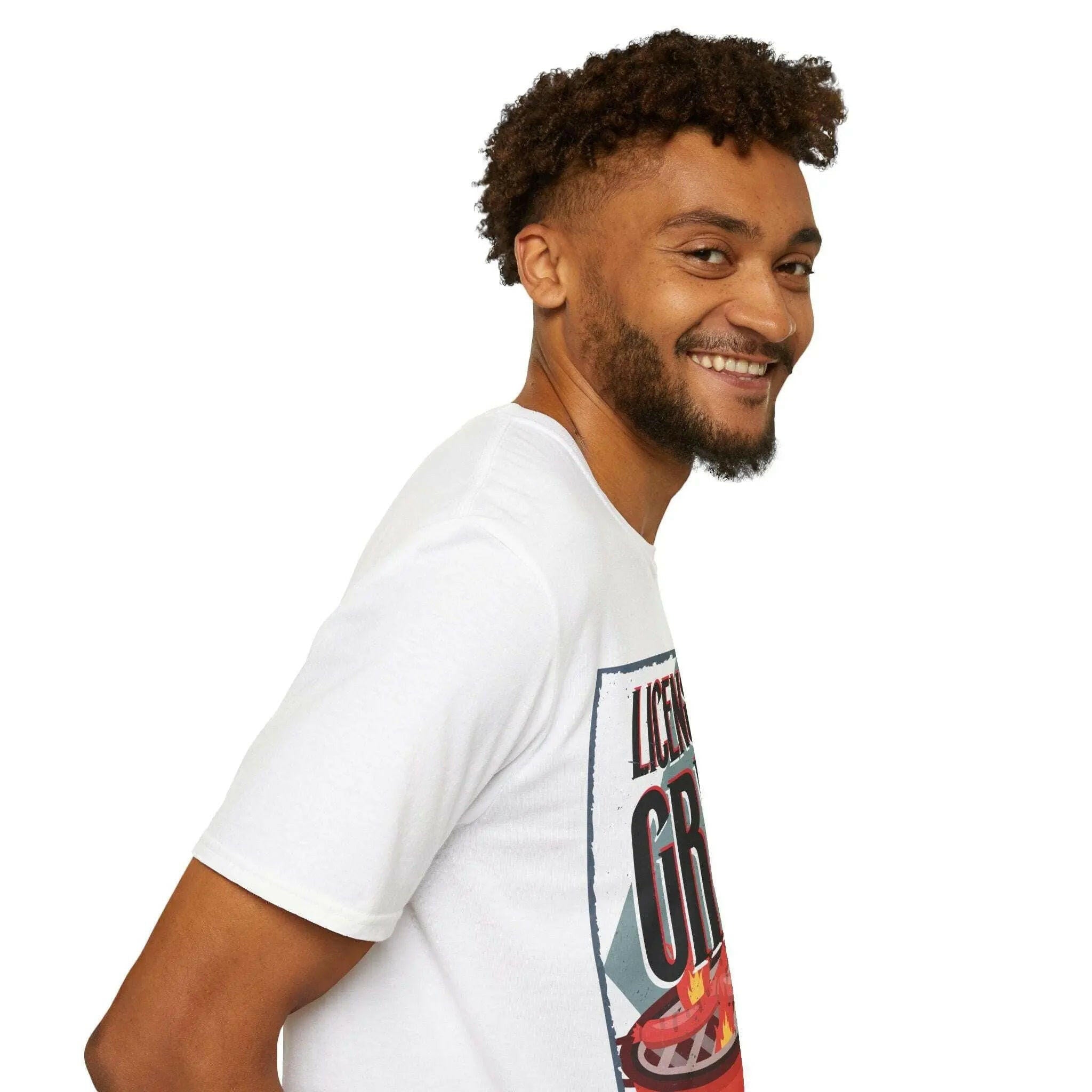 License to Grill Men's Softstyle T-Shirt T-Shirt 16870169449789423260-2048-_2