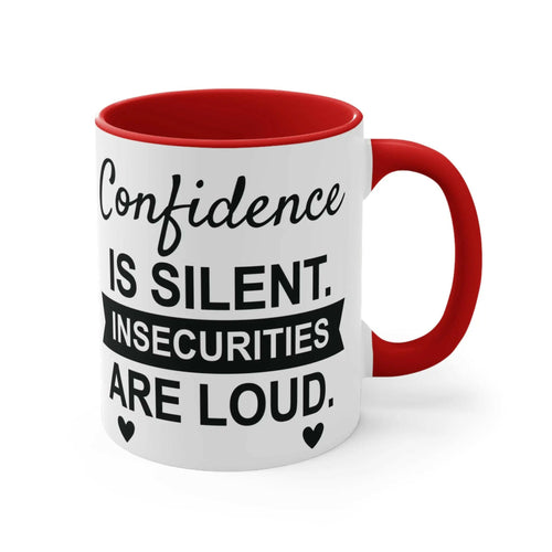 Colourful Confidence Mug - Ceramic 11oz 11oz Red Mug 1700162401919072268_2048