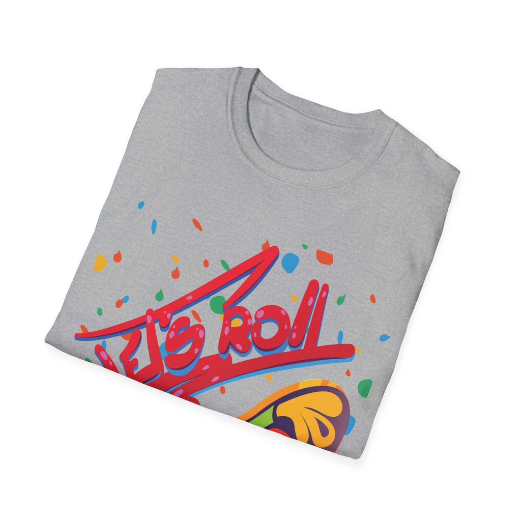 Colourful SkaterT-Shirt for Skateboard Lovers