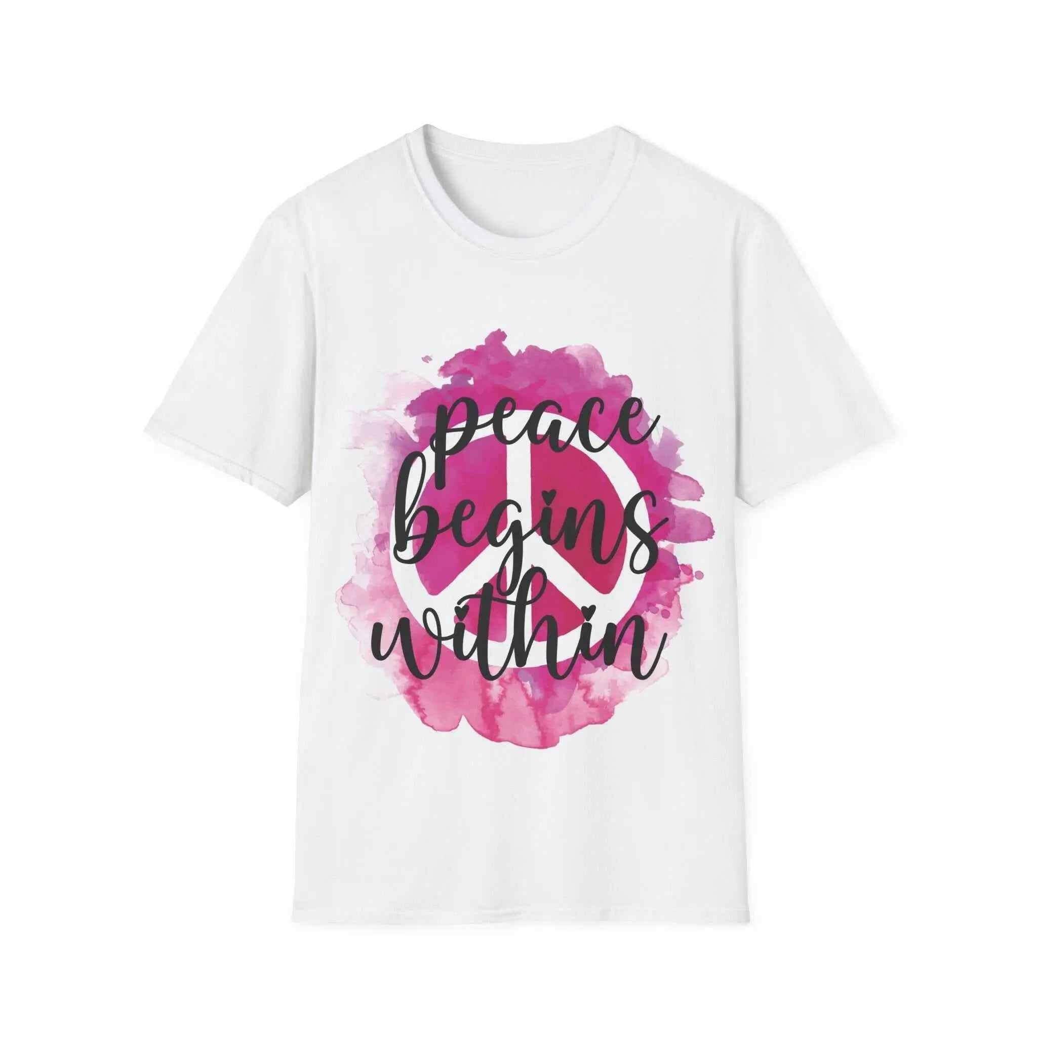 Peace Begins Women's Within T-Shirt