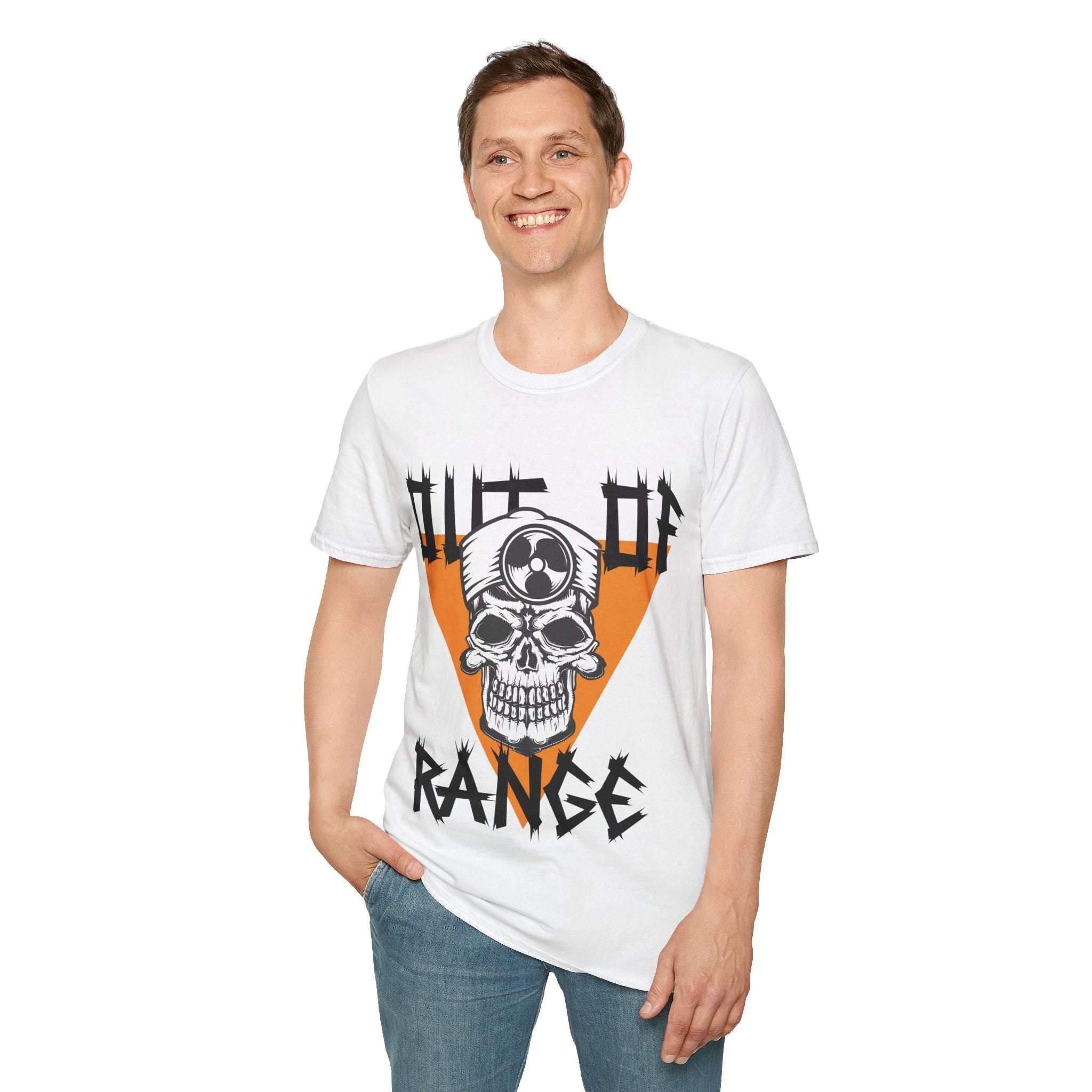 Out of Range Men's Skull T-Shirt