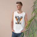 Out of Range Skull Mens Tank Top, Casual Sleeveless Shirt, Summer Wear, Festival Outfit, Unique Graphic Tee Tank Top Faith2Print.