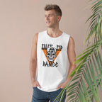 Out of Range Skull Mens Tank Top, Casual Sleeveless Shirt, Summer Wear, Festival Outfit, Unique Graphic Tee Tank Top Faith2Print.