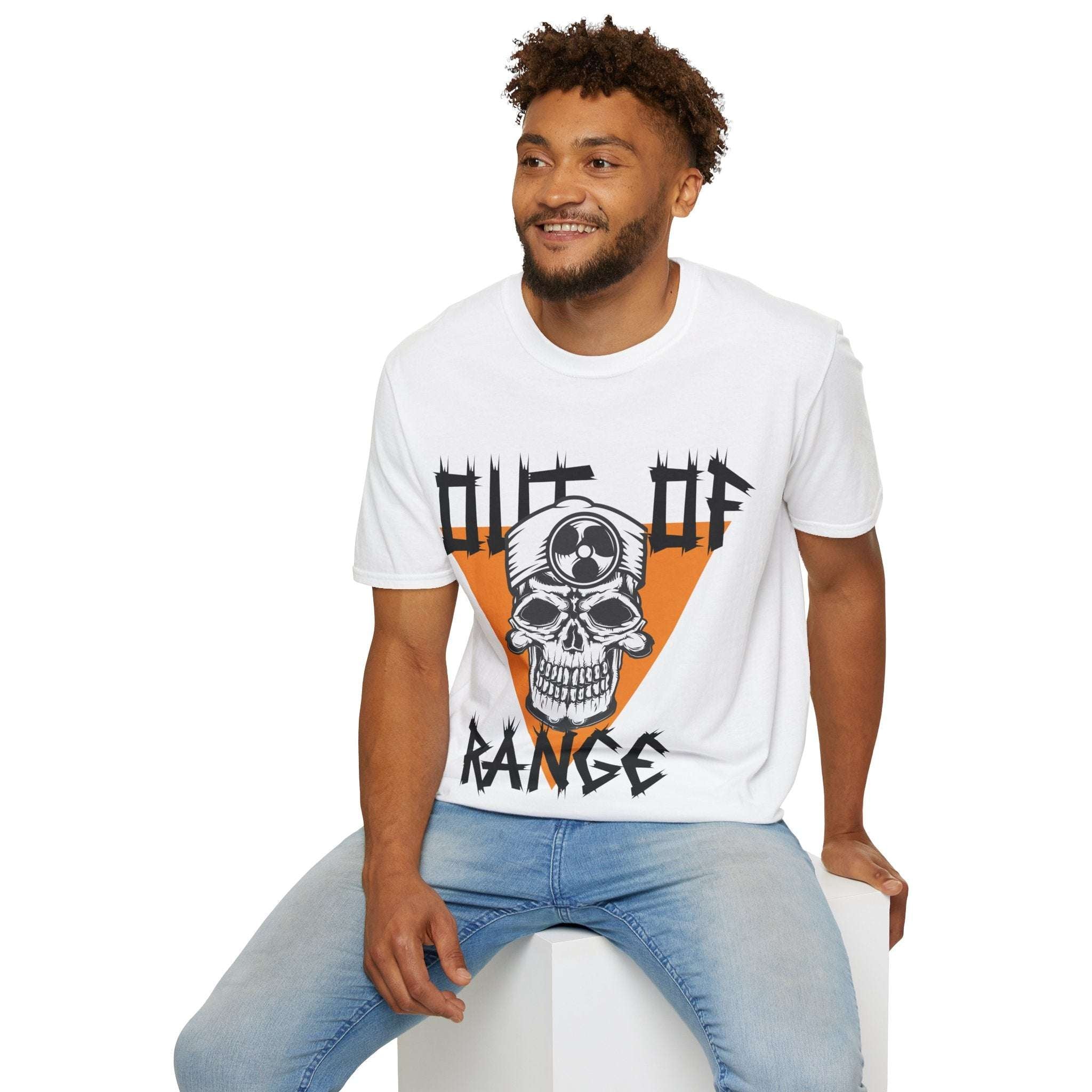 Out of Range Men's Skull T-Shirt