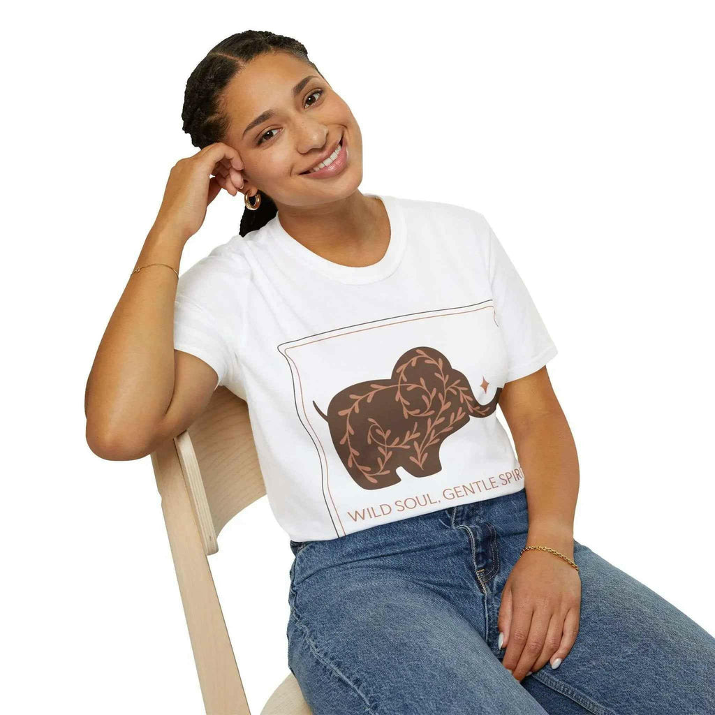 Wild Soul Gentle Spirit Elephant Tee