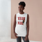 Yeah Nah Unisex Aussie Bogan Humour Tank | AS Colour Unisex Barnard Gym Singlet – Australian Made