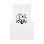 Empowering Women's Tank Top, Inspirational Workout Shirt, Relaxation Attire, Mindfulness Gift, Meditation Apparel Tank Top Faith2Print.