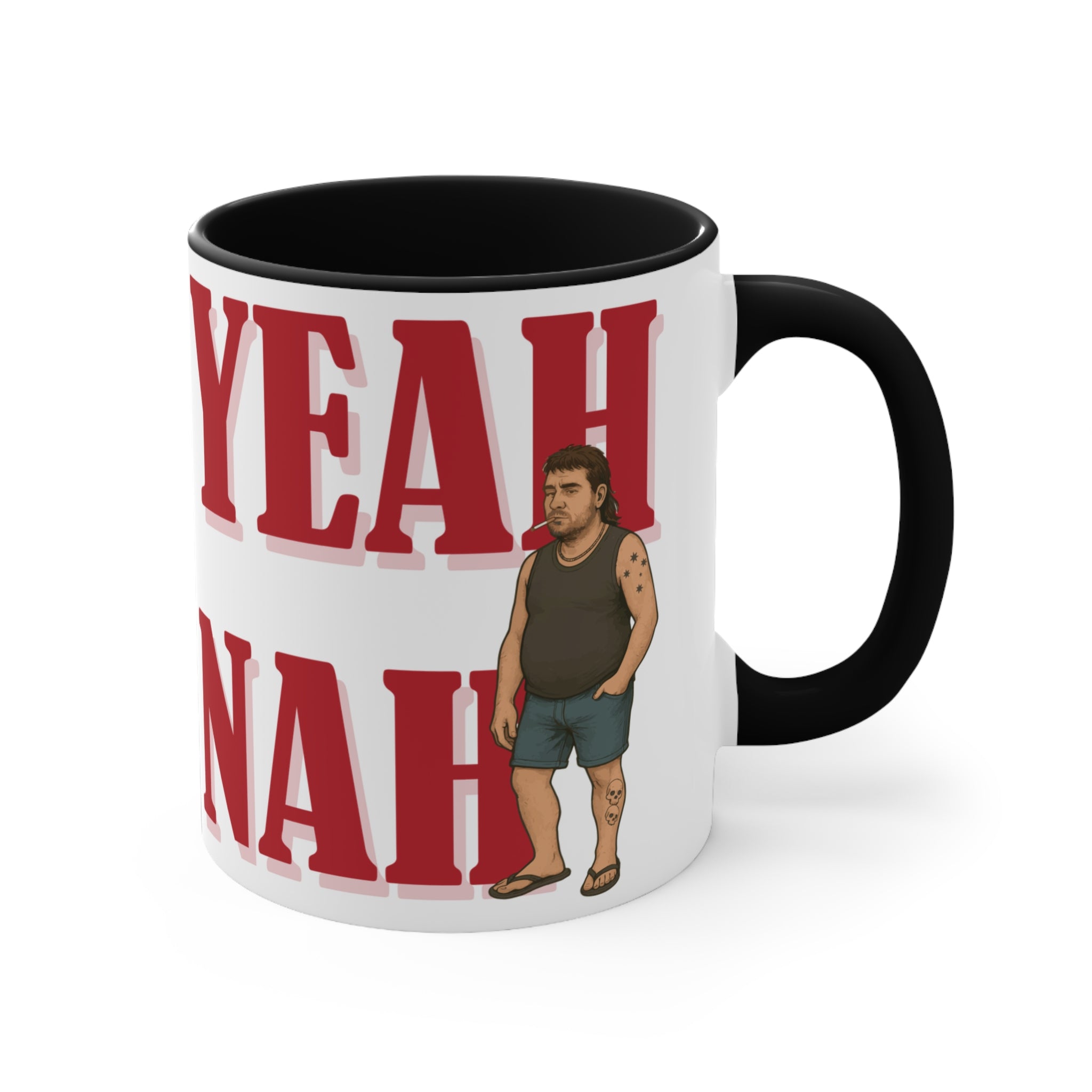 Funny Character Bogan Aussie Humour Mugs