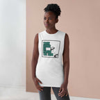 Unisex Muscle Tank, Fitness Motivation Top, Gym Workout Shirt, Cool Activewear, Gift for Athletes