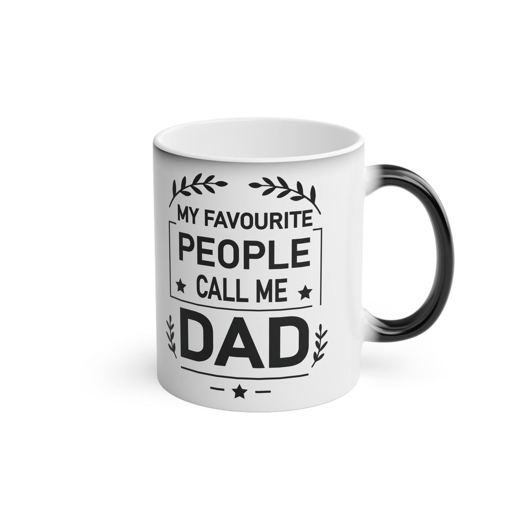 Dad's Favourite Magic Mug | Coffee Cup for Father's Day Mug Faith2Print.