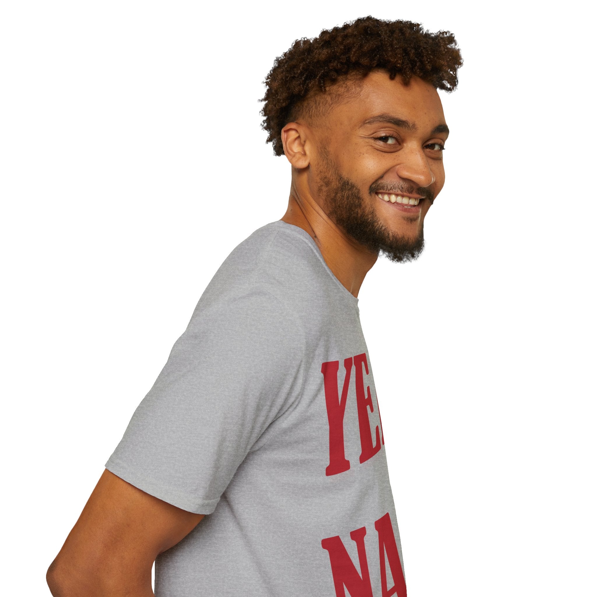 Funny Graphic Tee - Yeah Nah Unisex Softstyle T-Shirt | Casual Wear, Gift for Friends, Summer Outfits, Humor Apparel, Quirky Fashion